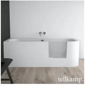 Tellkamp Salida Baignoire pour petits espaces, avec zone de douche et ...