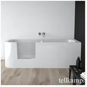 Tellkamp Salida Baignoire pour petits espaces, avec zone de douche et ... pas cher