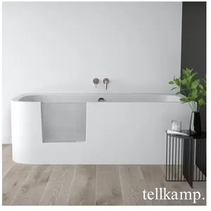 Tellkamp Salida Baignoire pour petits espaces, avec zone de douche et ...