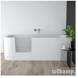 Tellkamp Salida Baignoire pour petits espaces, avec zone de douche et ...