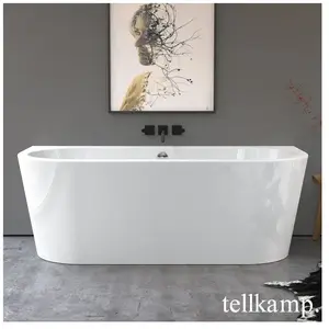 Tellkamp Solitär Wall Baignoire balnéo murale avec habillage, W100-055...
