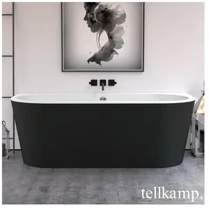 Tellkamp Solitär Wall Baignoire balnéo murale avec habillage, W100-055...