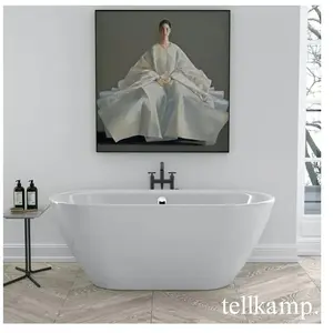 Tellkamp Cosmic Baignoire ovale en îlot, 0100-057-00-AUF/CR,Vendu parreuter