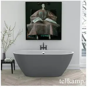 Tellkamp Cosmic Baignoire ovale en îlot, 0100-057-S0-A/CRWMCM,