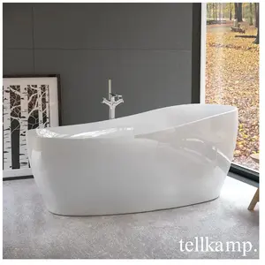 Tellkamp Sao Baignoire ovale en îlot, 0100-078-S0-A/CR,