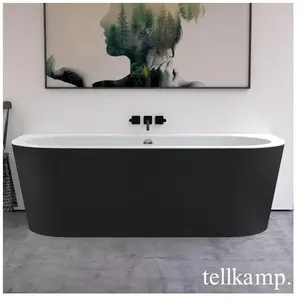 Tellkamp Solitär Wall Baignoire murale avec habillage, 0100-077-00-A/C...
