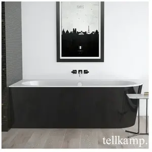 Tellkamp Pio Baignoire balnéo d angle avec habillage, W100-077-SB-R-A/... pas cher