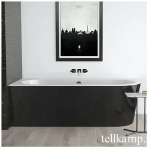 Tellkamp Pio Baignoire balnéo d angle avec habillage, W100-077-S0-R-A/...
