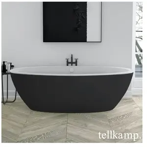 Tellkamp Space Baignoire balnéo ovale en îlot, W100-088-S0-A/WMWMEB,