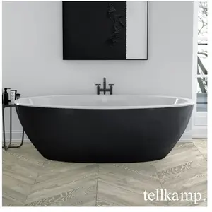 Tellkamp Space Baignoire ovale en îlot, 0100-088-00-A/WGSW,