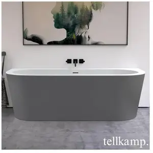 Tellkamp Solitär Wall Baignoire murale avec habillage, 0100-277-00-A/W...Vendu parreuter