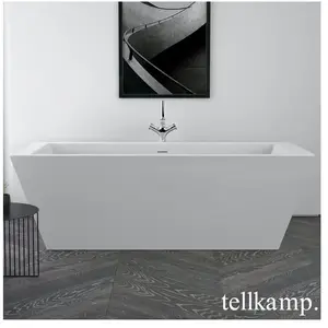 Tellkamp Base Baignoire rectangulaire en îlot, 0100-268-00-A/CRWM, pas cher