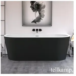 Tellkamp Solitär Wall Baignoire murale avec habillage, 0100-255-00-A/W...Vendu parreuter