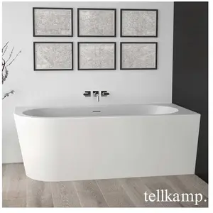 Tellkamp Pio Baignoire d’angle, avec habillage, 0100-255-00-L-A/WMWM, pas cher
