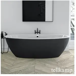 Tellkamp Space Baignoire balnéo ovale en îlot, W100-088-00-A/CRSW,
