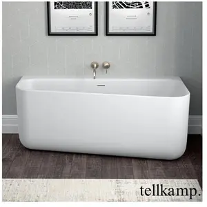 Tellkamp Koeko Baignoire murale avec habillage, 0100-240-00-A/WMWM,
