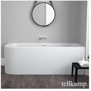Tellkamp Thela Baignoire balnéo d angle avec habillage, W100-247-00-A/...