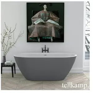 Tellkamp Cosmic Baignoire ovale en îlot, 0100-257-00-A/WMWMCM, pas cher