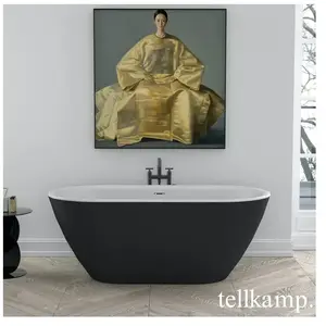 Tellkamp Cosmic Baignoire ovale en îlot, 0100-257-00-A/WMWMEB,
