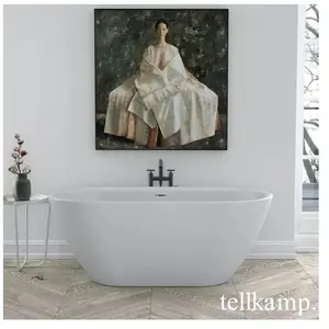 Tellkamp Cosmic Baignoire ovale en îlot, 0100-257-00-A/WMWM,