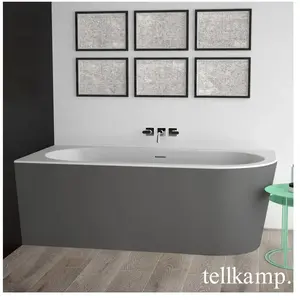 Tellkamp Pio Baignoire d angle, avec habillage, 0100-255-S0-R-A/WMWMCM... pas cher