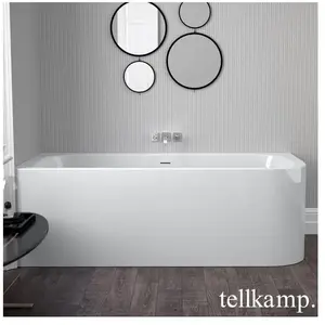 Tellkamp Thela Baignoire d’angle, avec habillage, 0100-248-00-A/CR,