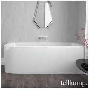 Tellkamp Thela Baignoire balnéo d angle avec habillage, W100-047-0B-AU... pas cher