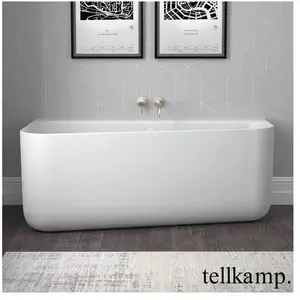Tellkamp Koeko Baignoire balnéo murale avec habillage, W100-041-S0-AUF...