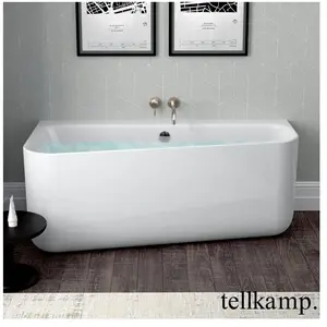 Tellkamp Koeko Baignoire balnéo murale avec habillage, W100-041-S0-AUF...