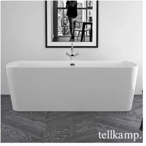 Tellkamp Komod Baignoire rectangulaire en îlot, 0100-079-SB-AUF/CR, pas cher