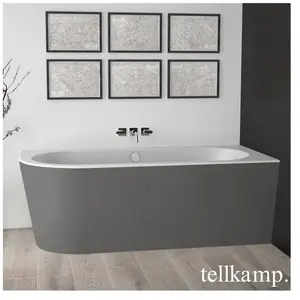 Tellkamp Pio Baignoire balnéo d angle avec habillage, W100-055-S0-L-A/...