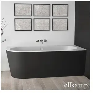 Tellkamp Pio Baignoire balnéo d angle avec habillage, W100-055-S0-L-A/...