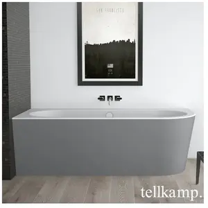 Tellkamp Pio Baignoire balnéo d’angle avec habillage, W100-077-S0-R-AUF/WMWMCM pas cher