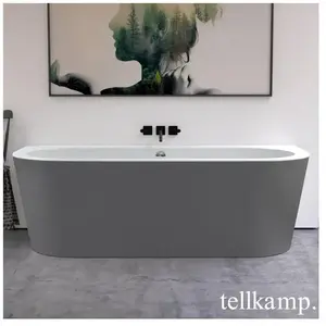 Tellkamp Solitär Wall Baignoire balnéo murale avec habillage, W100-077... pas cher