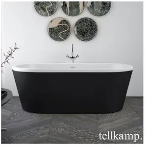 Tellkamp Easy Baignoire balnéo ovale en îlot, W100-276-S0-A/WMWMEB,