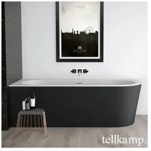 Tellkamp Pio Baignoire balnéo d angle avec habillage, W100-277-0B-R-A/...