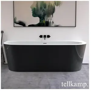Tellkamp Solitär Wall Baignoire balnéo murale avec habillage, W100-277... pas cher