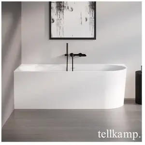 Tellkamp Calmante Baignoire d’angle avec habillage, 0100-222-00-A/WG,