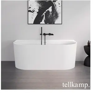 Tellkamp Calmante Baignoire semi-îlot avec habillage, 0100-223-00-A/WM... pas cher