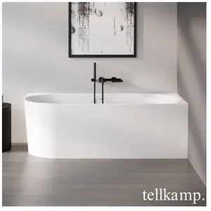Tellkamp Calmante Baignoire d’angle avec habillage, 0100-221-00-A/WG,