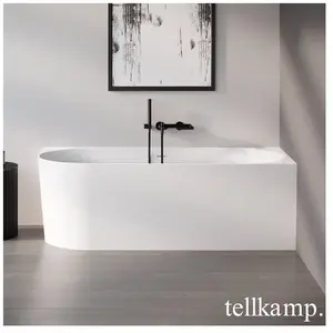 Tellkamp Calmante Baignoire d angle avec habillage, 0100-221-00-A/WMWM...