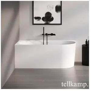 Tellkamp Calmante Baignoire d angle avec habillage, 0100-225-00-A/WMWM... pas cher