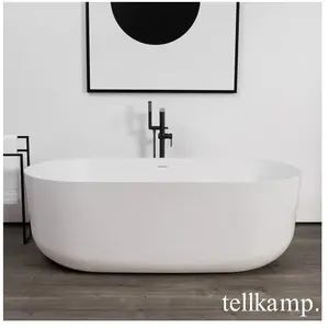 Tellkamp Bella Baignoire ovale en îlot, 0100-261-00-A/WG,