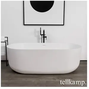 Tellkamp Bella Baignoire ovale en îlot, 0100-261-00-A/WMWM,