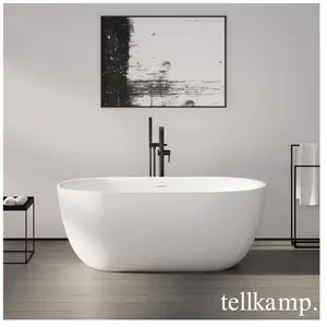 Tellkamp Bellissima Baignoire ovale en îlot, 0100-299-00-A/WMWM, pas cher