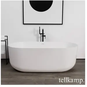 Tellkamp Bella Baignoire ovale en îlot, 0100-260-00-A/WG,