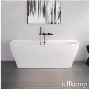 Tellkamp Sole Baignoire semi-îlot avec habillage, 0100-252-00-A/WMWM, pas cher