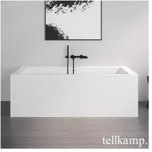 Tellkamp Angoli Baignoire semi-îlot avec habillage, 0100-211-00-A/WMWM...