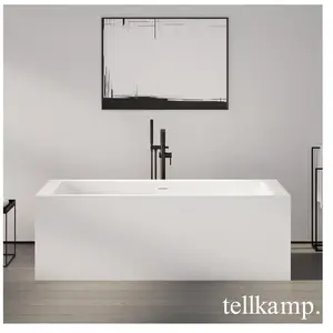 Tellkamp Angoli Baignoire rectangulaire en îlot, 0100-269-00-A/WG,