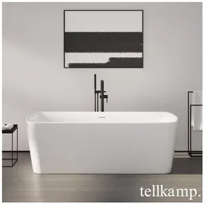 Tellkamp Komod Baignoire rectangulaire en îlot, 0100-279-00-A/WG,